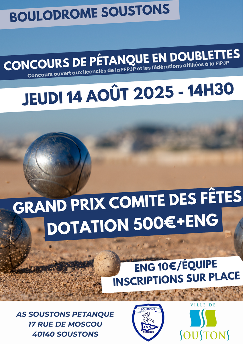 GRAND PRIX COMITE DES FETES 2025